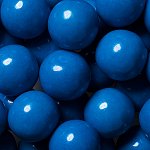 Bars à Bonbons Boules de Gomme Bleues